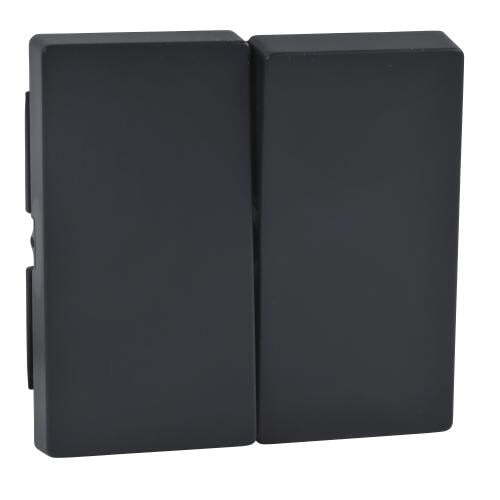 SCHNEIDER ELECTRIC MTN433514 ЛИЦЕВ ПАНЕЛ ЗА СЕРИЕН КЛЮЧ/БУТОН АНТРАЦИТ SYSTEM M