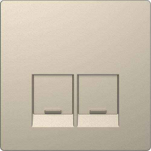SCHNEIDER ELECTRIC MTN4572-6033 ЛИЦЕВ ПАНЕЛ ЗА 2XRJ45 САХАРА SYSTEM DESIGN