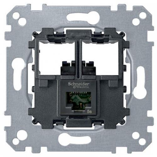 SCHNEIDER ELECTRIC MTN4575-0001 КОМП.РОЗЕТКА RJ45 КАТ.5Е UTP МЕХАНИЗЪМ