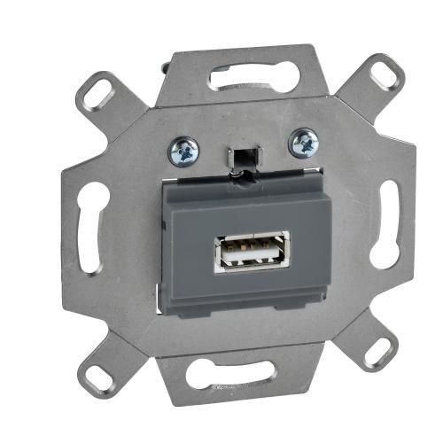 SCHNEIDER ELECTRIC MTN4581-0000 USB РОЗЕТКА 1400МА MERTEN