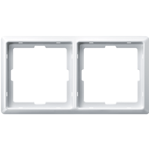 SCHNEIDER ELECTRIC MTN481219 РАМКА ДВОЙНА ПОЛЯРНО БЯЛО ARTEC MERTEN