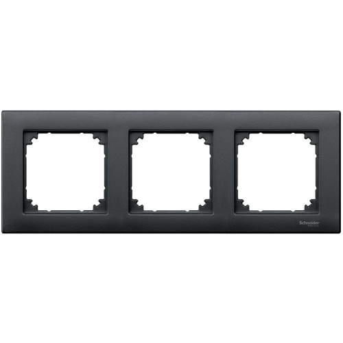 SCHNEIDER ELECTRIC MTN486314 РАМКА ТРОЙНА АНТРАЦИТ M-PLAN MERTEN