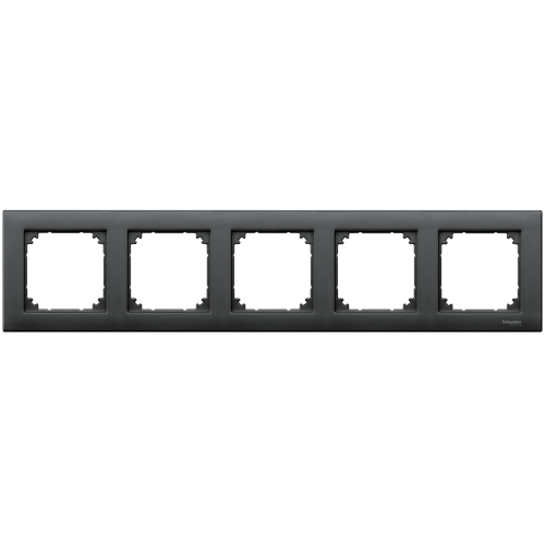 SCHNEIDER ELECTRIC MTN486514 РАМКА ПЕТОРНА АНТРАЦИТ M-PLAN MERTEN