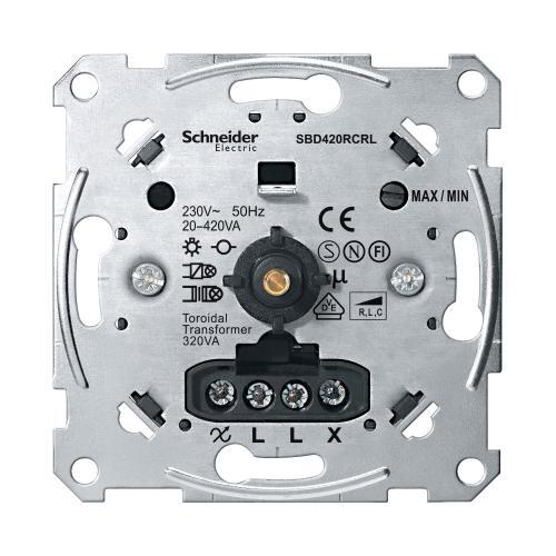 SCHNEIDER ELECTRIC MTN5138-0000 РОТАТИВЕН ДИМЕР ВСИЧКИ ТОВАРИ 20-420VA MERTEN