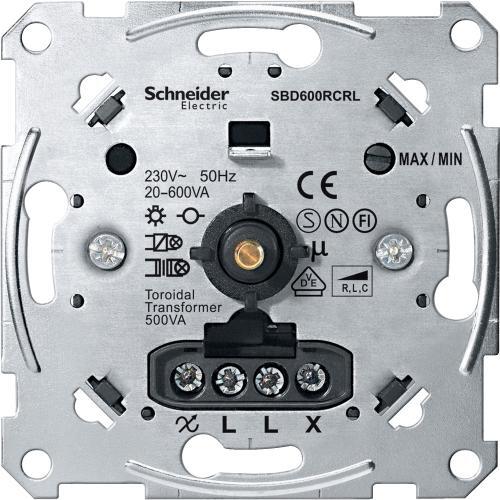 SCHNEIDER ELECTRIC MTN5139-0000 РОТАТИВЕН УНИВЕРСАЛЕН ДИМЕР 600 W