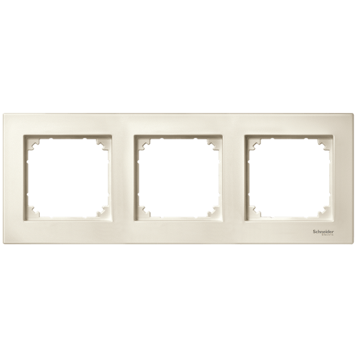 SCHNEIDER ELECTRIC MTN515344 РАМКА ТРОЙНА КРЕМА M-PLAN MERTEN