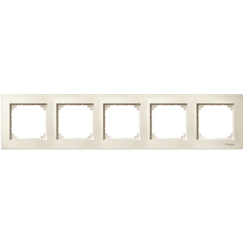 SCHNEIDER ELECTRIC MTN515544 РАМКА ПЕТОРНА КРЕМА M-PLAN MERTEN