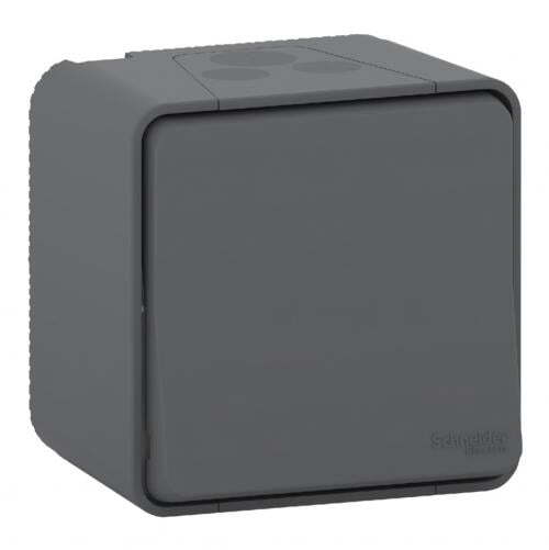 SCHNEIDER ELECTRIC ВЛАГОЗАЩИТЕН ДЕВИАТОРЕН КЛЮЧ MUR35021 MUREVA STYL СИВ