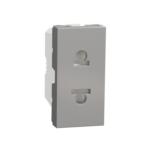 SCHNEIDER ELECTRIC NEW UNICA КОНТАКТ ЕВРОАМЕРИКАНСКИ СТАНДАРТ, 1 МОДУЛ