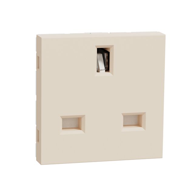 SCHNEIDER ELECTRIC NEW UNICA КОНТАКТ БРИТАНСКИ СТАНДАРТ 15A 2P+E