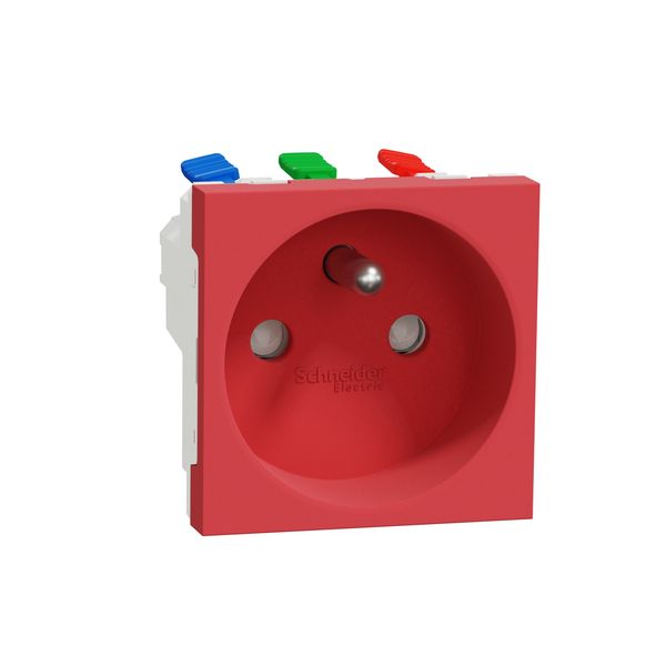 SCHNEIDER ELECTRIC NEW UNICA КОНТАКТ ФРЕНСКИ СТАНДАРТ С ДЗ 2P+E 16A