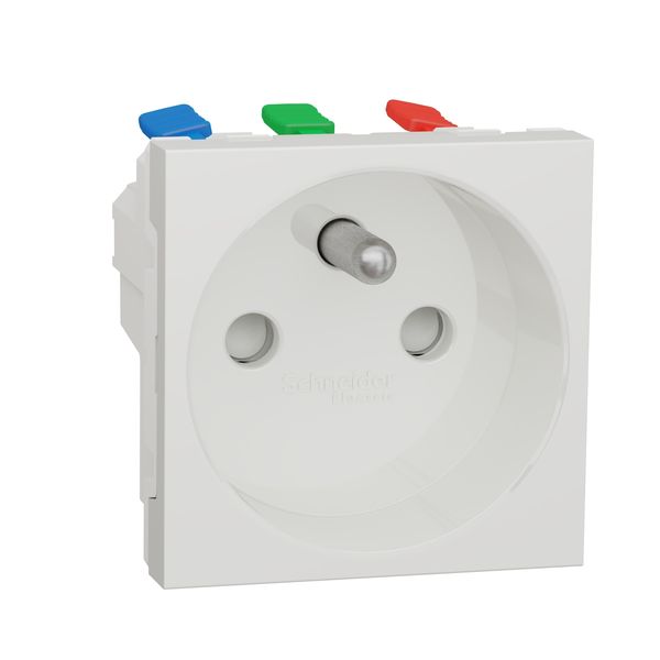 SCHNEIDER ELECTRIC NEW UNICA КОНТАКТ ФРЕНСКИ СТАНДАРТ С ДЗ 2P+E 16A