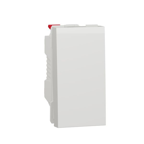 SCHNEIDER ELECTRIC NEW UNICA ЕДНОПОЛЮСЕН КЛЮЧ 10А, 1 МОДУЛ, БЯЛ