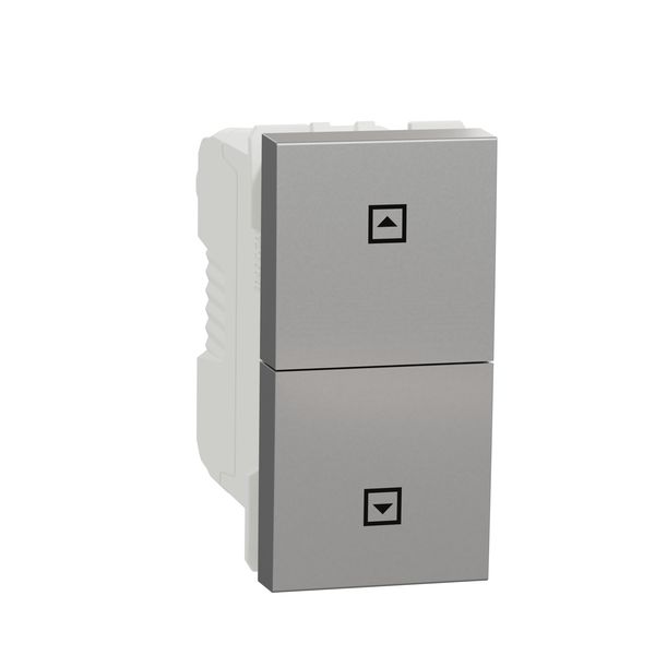 SCHNEIDER ELECTRIC NEW UNICA БУТОН ЗА ЩОРИ 10А, 1 МОДУЛ
