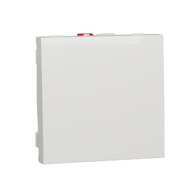 SCHNEIDER ELECTRIC NEW UNICA ЕДНОПОЛЮСЕН КЛЮЧ 10 А, 2 МОДУЛА, БЯЛ