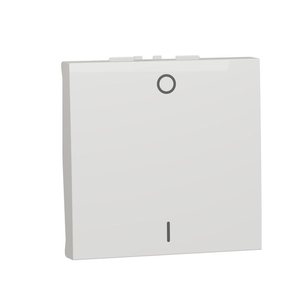 SCHNEIDER ELECTRIC NEW UNICA ДВУПОЛЮСЕН КЛЮЧ, 16А, ВИНТ, 2 МОДУЛА, БЯЛ