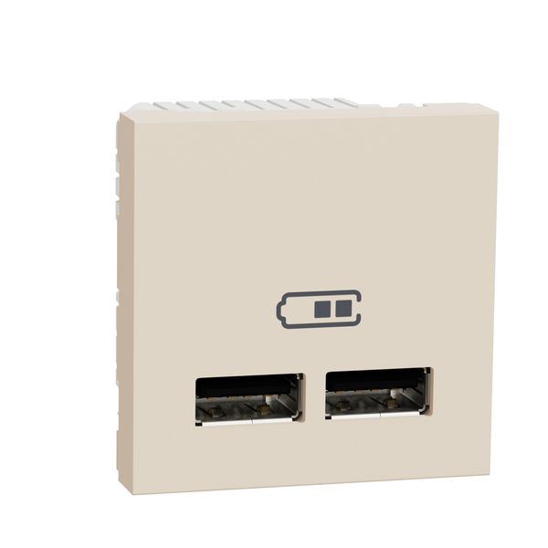 SCHNEIDER ELECTRIC NEW UNICA ДВОЙНО USB ЗАРЯДНО, ТИП А