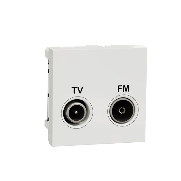 SCHNEIDER ELECTRIC NEW UNICA РОЗЕТКА TV R, 2 МОДУЛА
