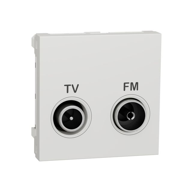 SCHNEIDER ELECTRIC NEW UNICA РОЗЕТКА TV R, 2 МОДУЛА