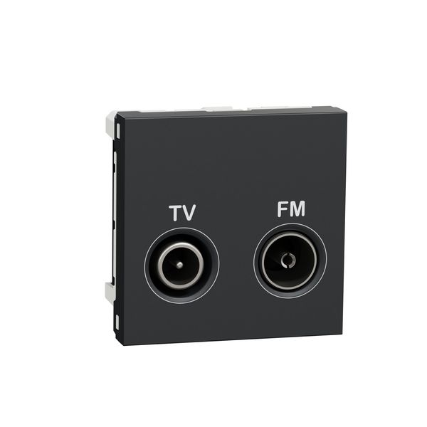SCHNEIDER ELECTRIC NEW UNICA РОЗЕТКА TV R, 2 МОДУЛА