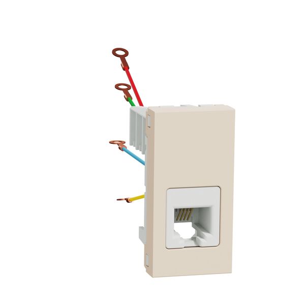SCHNEIDER ELECTRIC NEW UNICA РОЗЕТКА RJ12, 1 КОНЕКТОР, 1 МОДУЛ