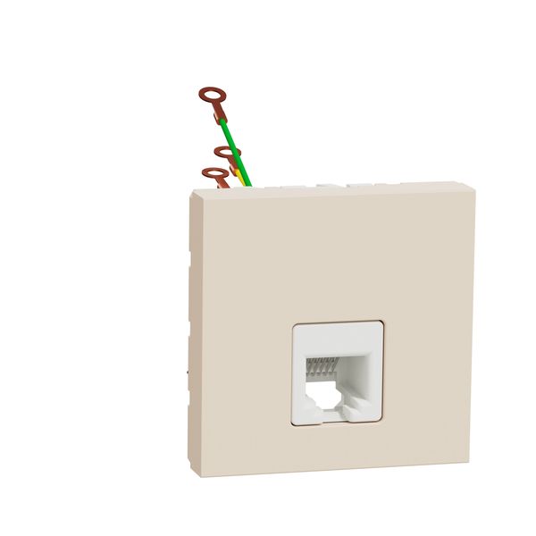SCHNEIDER ELECTRIC NEW UNICA РОЗЕТКА RJ12, 1 КОНЕКТОР, 2 МОДУЛА
