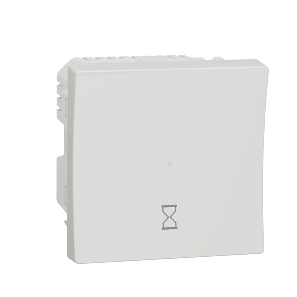 SCHNEIDER ELECTRIC NEW UNICA КЛЮЧ С ВРЕМЕЗАКЪСНЕНИЕ, 10А, БЯЛ