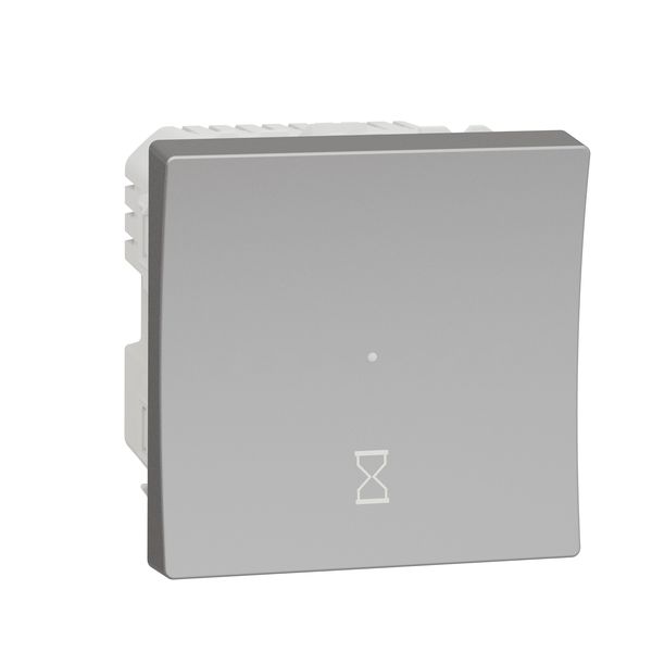 SCHNEIDER ELECTRIC NEW UNICA КЛЮЧ С ВРЕМЕЗАКЪСНЕНИЕ, 10А, АЛУМИНИЙ