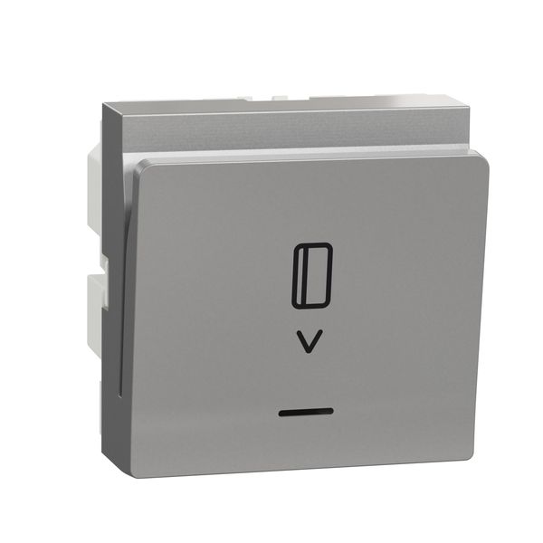 SCHNEIDER ELECTRIC NEW UNICA КЛЮЧ-КАРТА ЗА ХОТЕЛИ, АЛУМИНИЙ