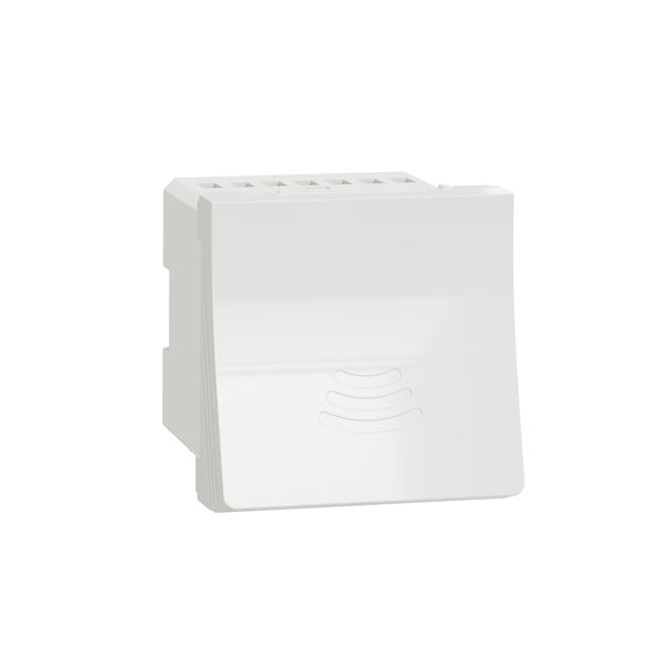 SCHNEIDER ELECTRIC NEW UNICA ЕЛЕКТРОНЕН ЗВЪНЕЦ 2 МОДУЛА, БЯЛ