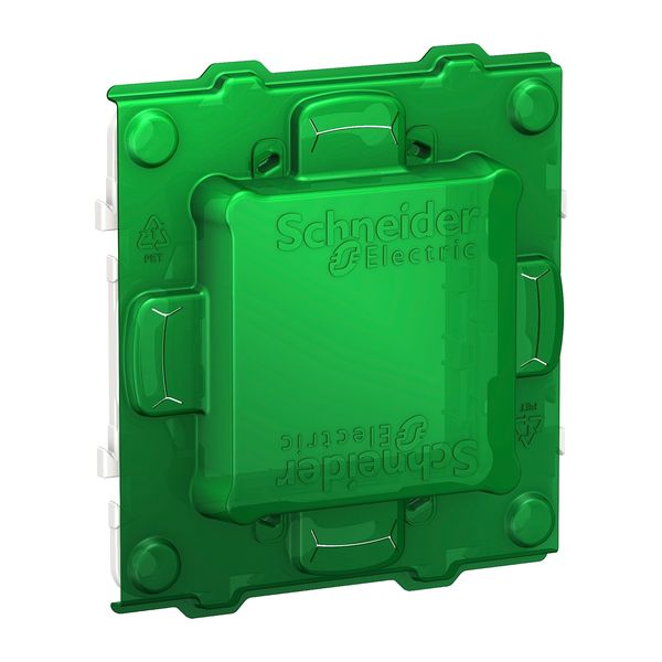 SCHNEIDER ELECTRIC NEW UNICA МОНТАЖНА РАМКА С ПРОТЕКТОР, 2 МОДУЛА