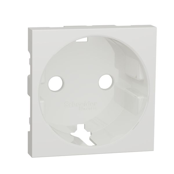 SCHNEIDER ELECTRIC NEW UNICA КАПАК ЗА КОНТАКТ ШУКО, БЯЛ