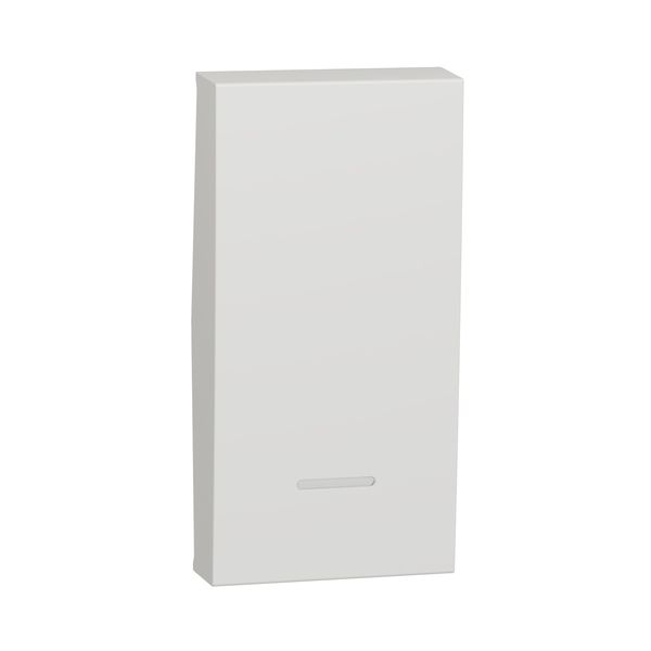 SCHNEIDER ELECTRIC NEW UNICA ЕДНОМОДУЛЕН КАПАК С ИНДИКАТОР, БЯЛ