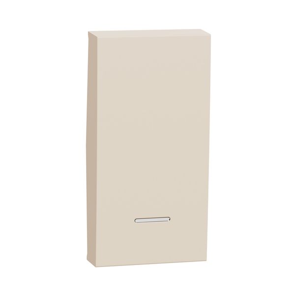 SCHNEIDER ELECTRIC NEW UNICA ЕДНОМОДУЛЕН КАПАК С ИНДИКАТОР, СЛОНОВА КОСТ