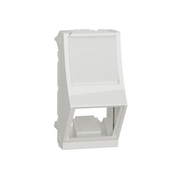 SCHNEIDER ELECTRIC NEW UNICA РОЗЕТКА RJ45 БЕЗ КОНЕКТОР, 1 МОДУЛ