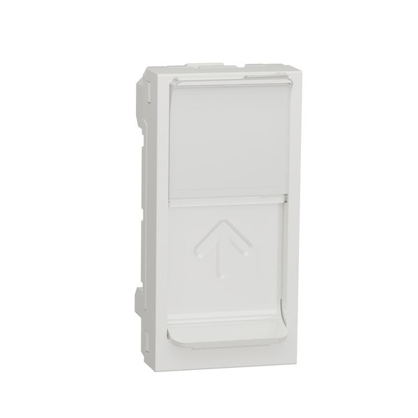 SCHNEIDER ELECTRIC NEW UNICA РОЗЕТКА RJ45 БЕЗ КОНЕКТОР, 1 МОДУЛ