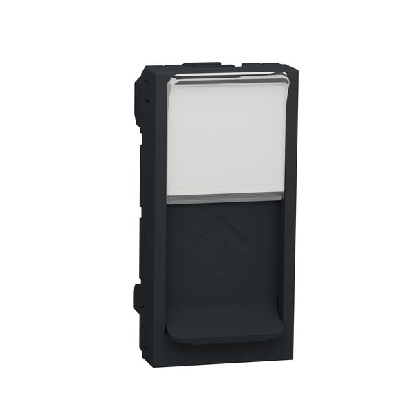 SCHNEIDER ELECTRIC NEW UNICA РОЗЕТКА RJ45 БЕЗ КОНЕКТОР, 2 МОДУЛА