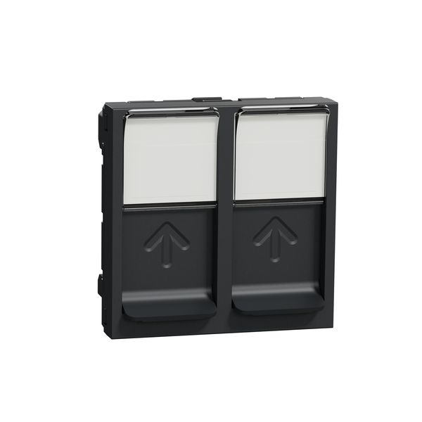 SCHNEIDER ELECTRIC NEW UNICA ДВОЙНА РОЗЕТКА RJ45 БЕЗ КОНЕКТОР, 2 МОДУЛА