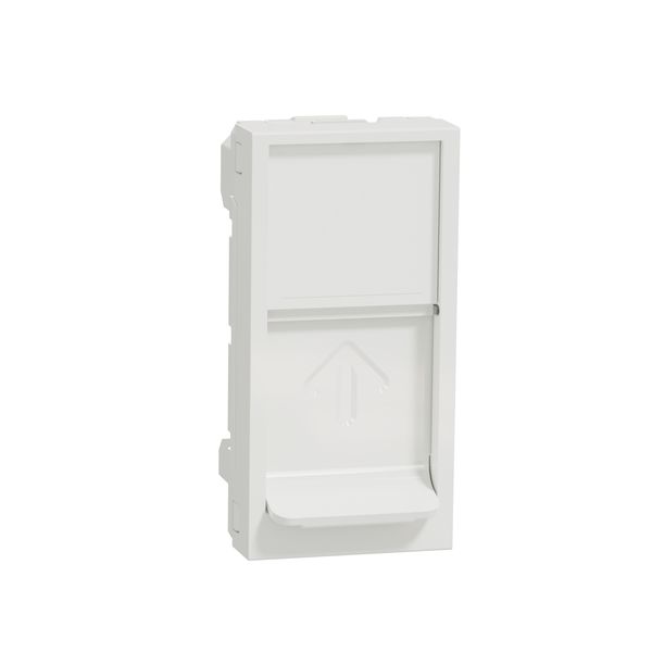 SCHNEIDER ELECTRIC NEW UNICA ЛИЦЕВ ПАНЕЛ TV/R, АНТРАЦИТ
