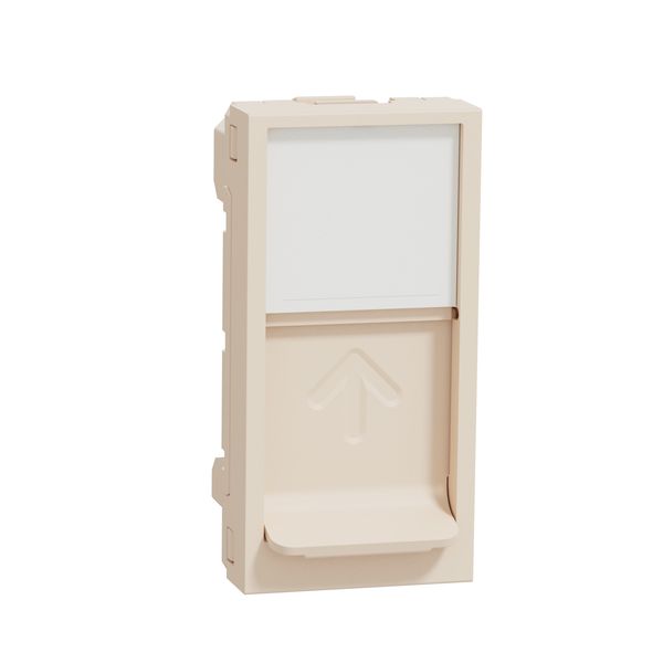 SCHNEIDER ELECTRIC NEW UNICA КАПАК ЗА RJ45 KEYSTONE/SYSTIMAX 1 МОДУЛ