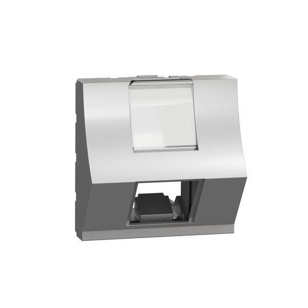 SCHNEIDER ELECTRIC NEW UNICA КАПАК ЗА RJ45 2XKEYSTONE/SYSTIMAX 2 МОДУЛА