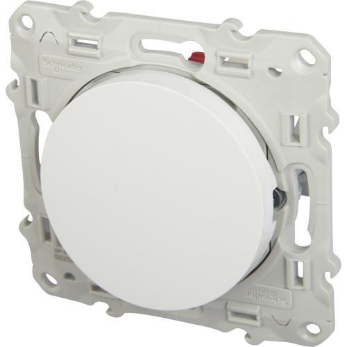 SCHNEIDER ELECTRIC S520203МЕХ. КЛЮЧ ДЕВИАТОРЕН ODACE, 10А 250V, БЯЛ