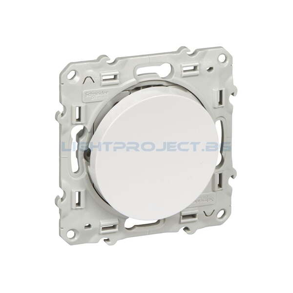 SCHNEIDER ELECTRIC S520206 ЛИХТ БУТОН ODACE БЯЛ