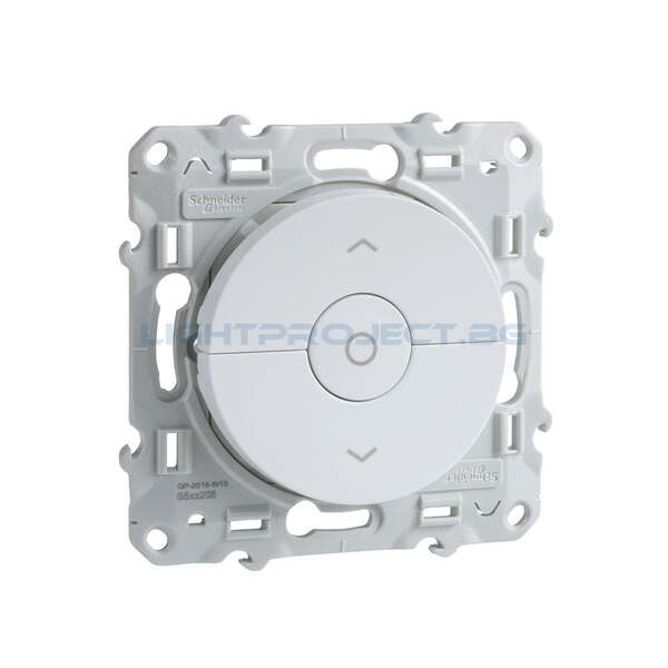 SCHNEIDER ELECTRIC S520208 КЛЮЧ ЗА ЩОРИ ТРИПОЗИЦИОНЕН ODACE БЯЛ