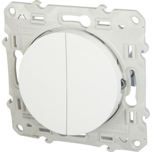 SCHNEIDER ELECTRIC S520211МЕХ. КЛЮЧ СЕРИЕН ODACE, 10А 250V, БЯЛ