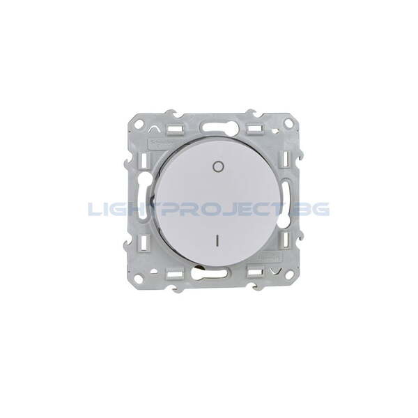 SCHNEIDER ELECTRIC S520262 ДВУПОЛЮСЕН КЛЮЧ 16А БЯЛ