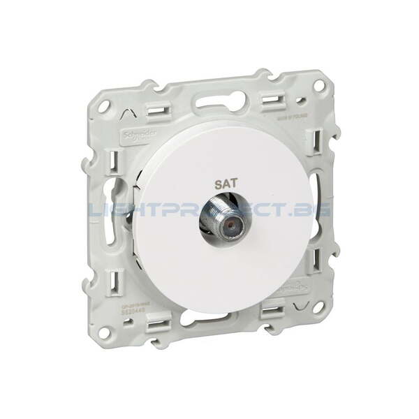 SCHNEIDER ELECTRIC S520446 РОЗЕТКА SAT ODACE БЯЛ