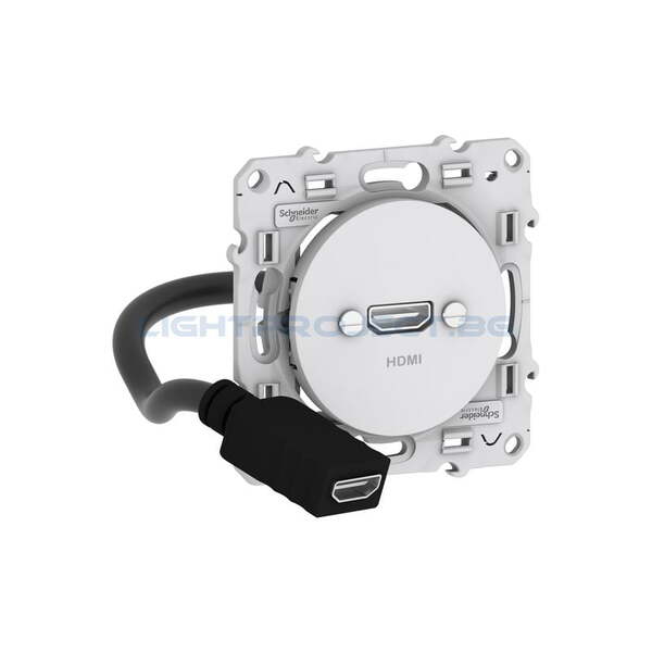 SCHNEIDER ELECTRIC S520462 HDMI РОЗЕТКА ODACE БЯЛ