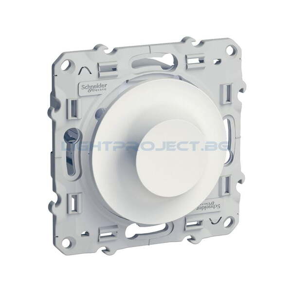 SCHNEIDER ELECTRIC S520515 УНИВЕРСАЛЕН БУТОНЕН ДИМЕР 420W ODACE БЯЛ