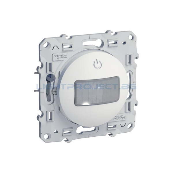 SCHNEIDER ELECTRIC S520525 ДЕТЕКТОР ЗА ДВИЖЕНИЕ 10 A ТРИПРОВОДЕН ODACE БЯЛ